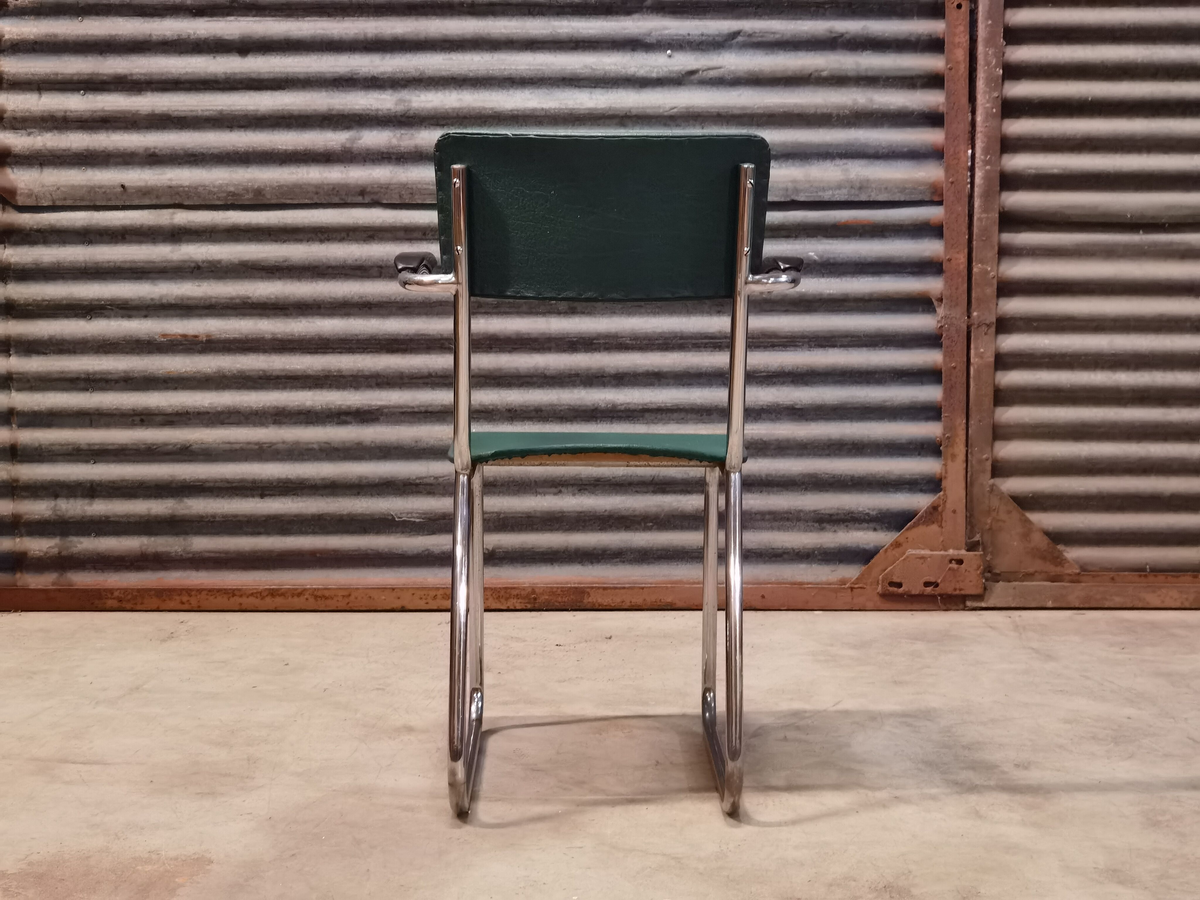 Vintage Gispen bauhaus chair
