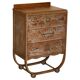 High Art Deco commode by Heals in bleached oak