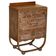 Commode haute Art Déco Heals en chêne blanchi