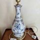 Porcelain and brass lamp base H 41cm