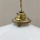 Suspension en opaline blanche