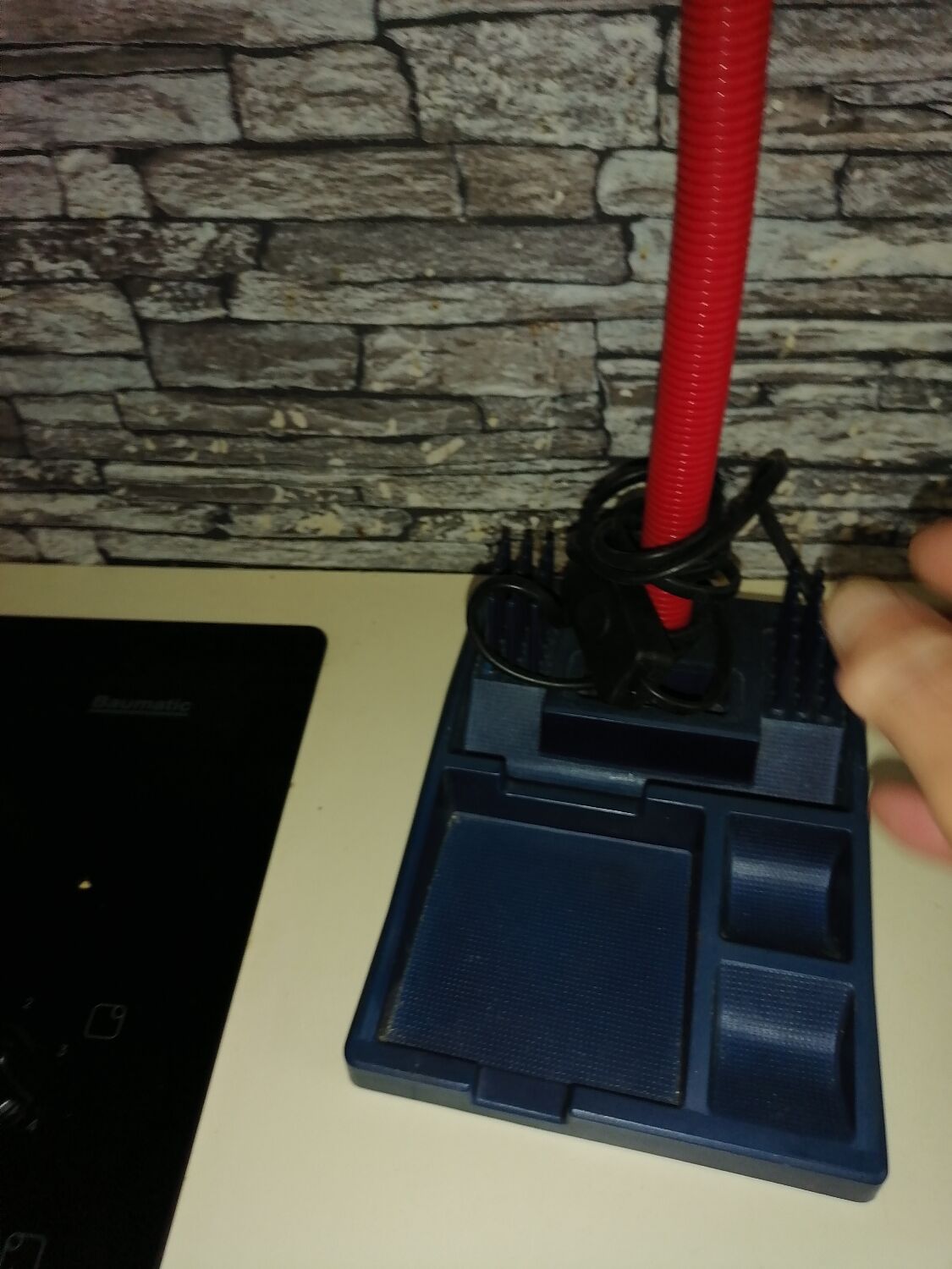 Desk lamp organizer 1980 90