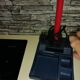 Desk lamp organizer 1980 90