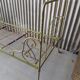 Wrought iron bench bed