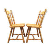 Chairs with pine bars