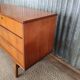 Scandinavian vintage chest of drawers / dressing table