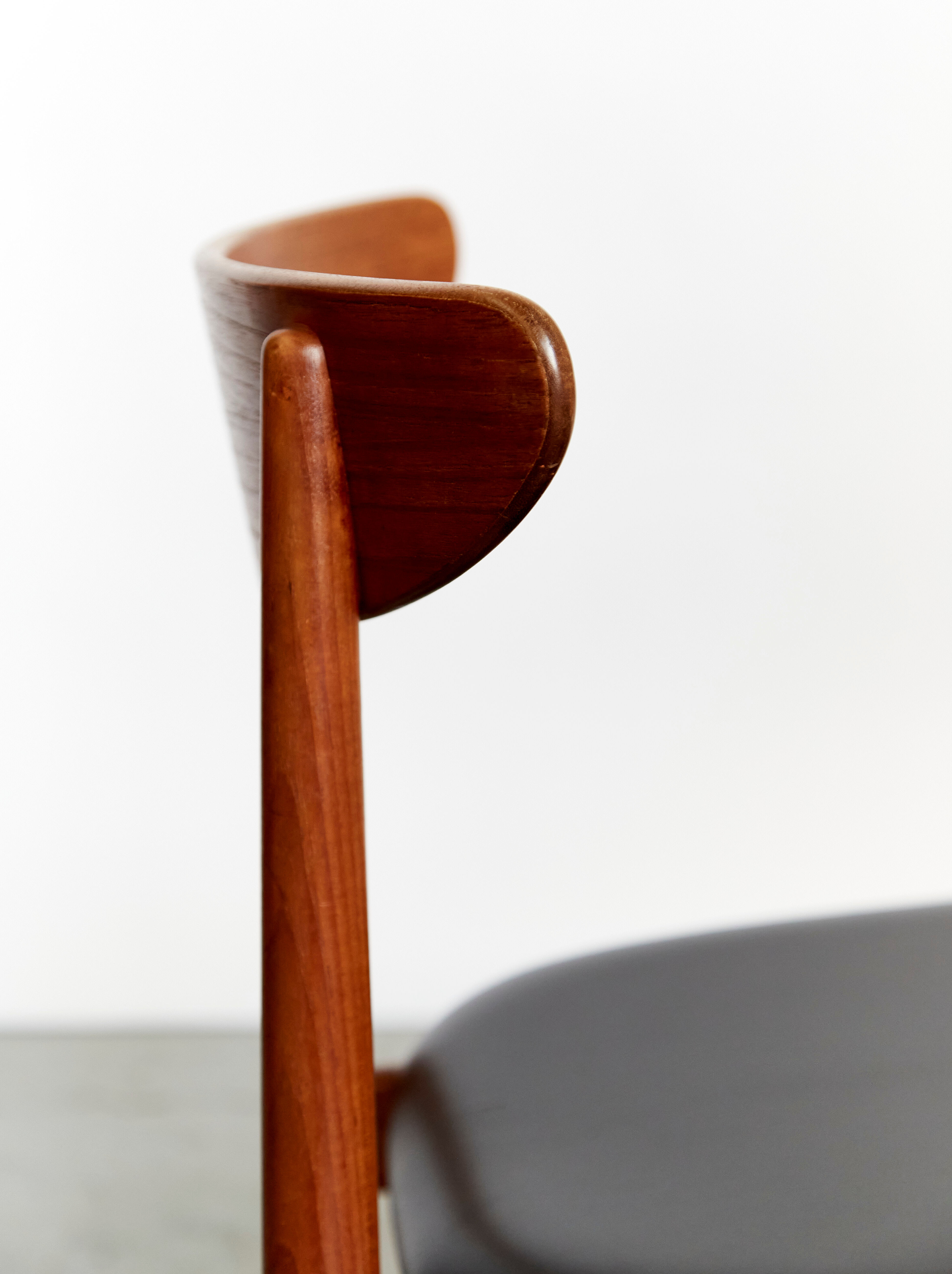 E.W.Bach Teak Dining Chairs for Skovby I Set of Four