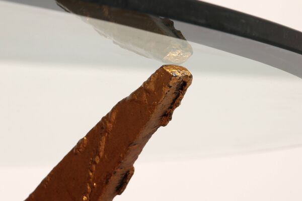 Table basse brutaliste Silas Seandel 1963