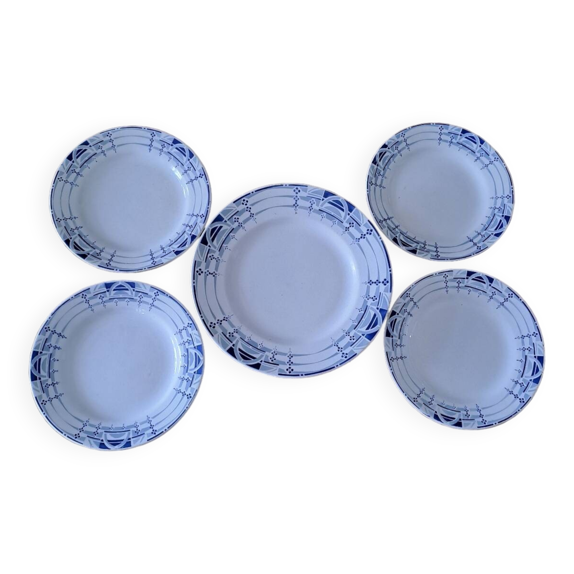 Antique dessert plates