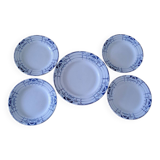 Assiettes à dessert anciennes