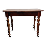 Bureau ancien en bois avec tiroir