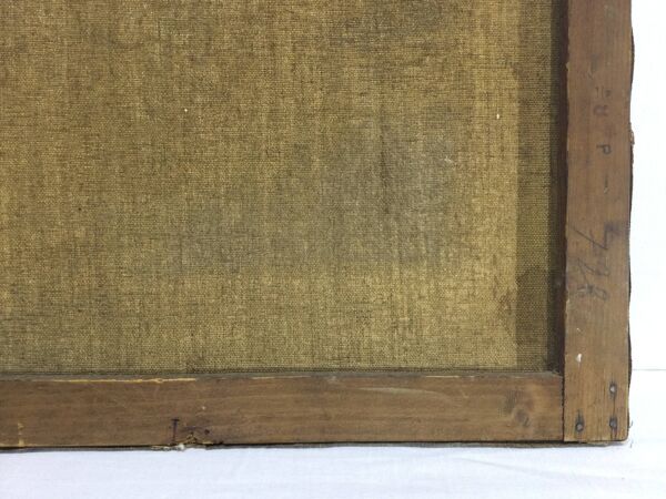 E. Febvre - Huile Sur toile « roulotte »