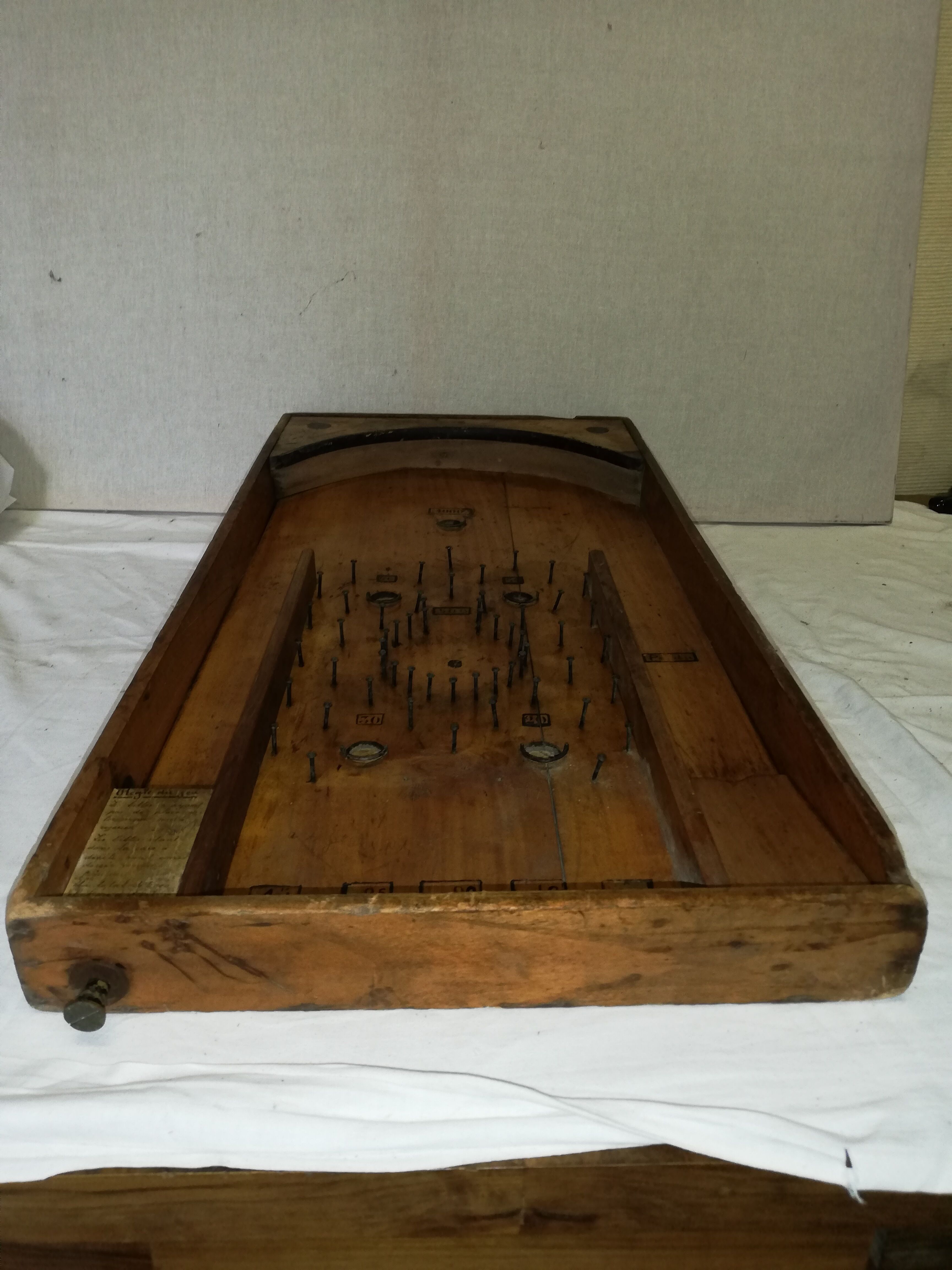 Ancient wooden ball games