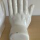 Pair of Vintage Ceramic Hands Bookends