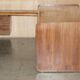 Left corner desk, Brazilian wood, mid-century Danish.