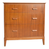 Vintage 1960s teak Scandinavian chest of drawers