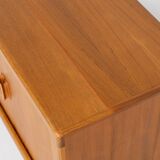 armoire à portes tambour par CFC Silkeborg (Danemark, années 1960).