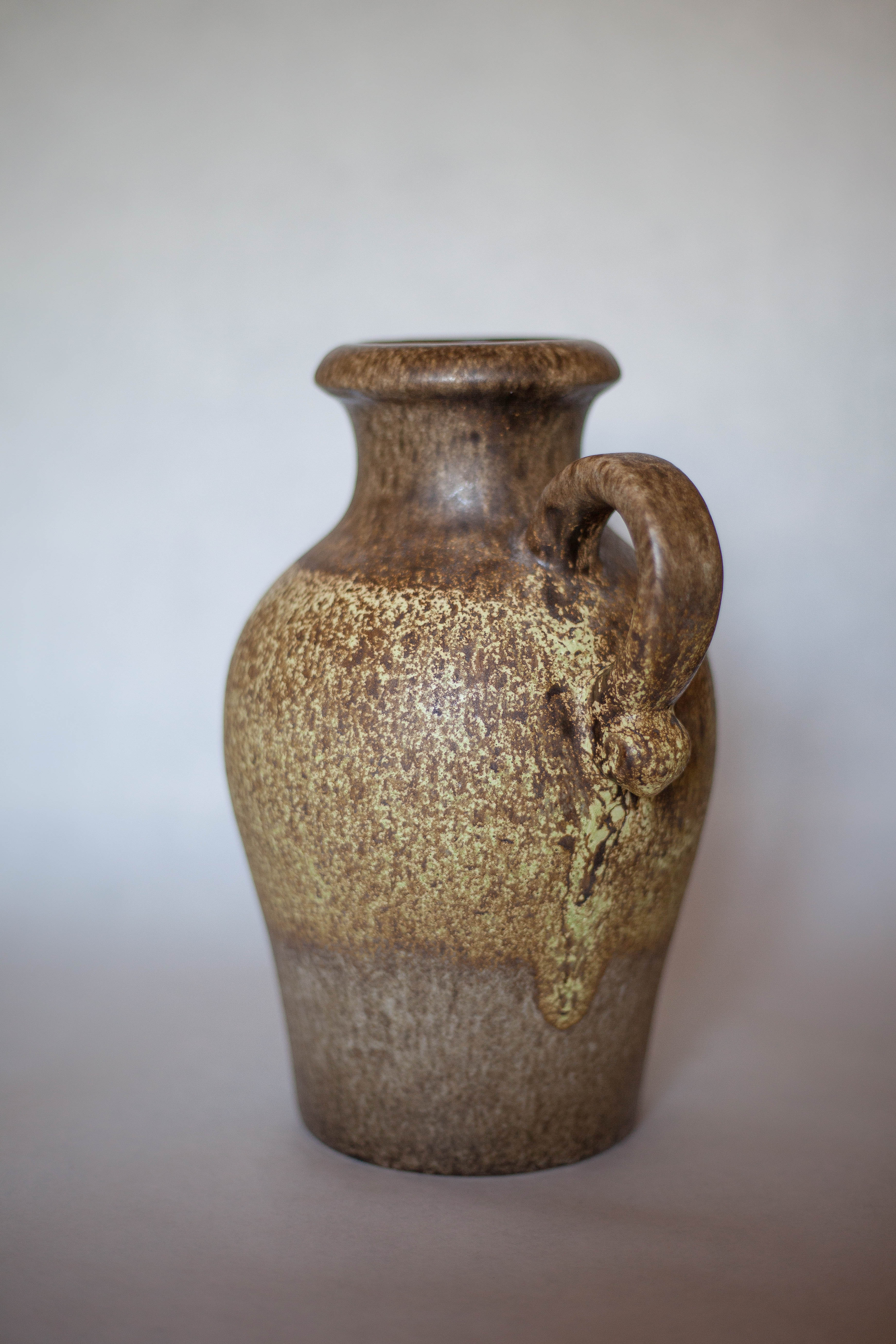 Ceramic Scheurich vase 490-25 West Germany