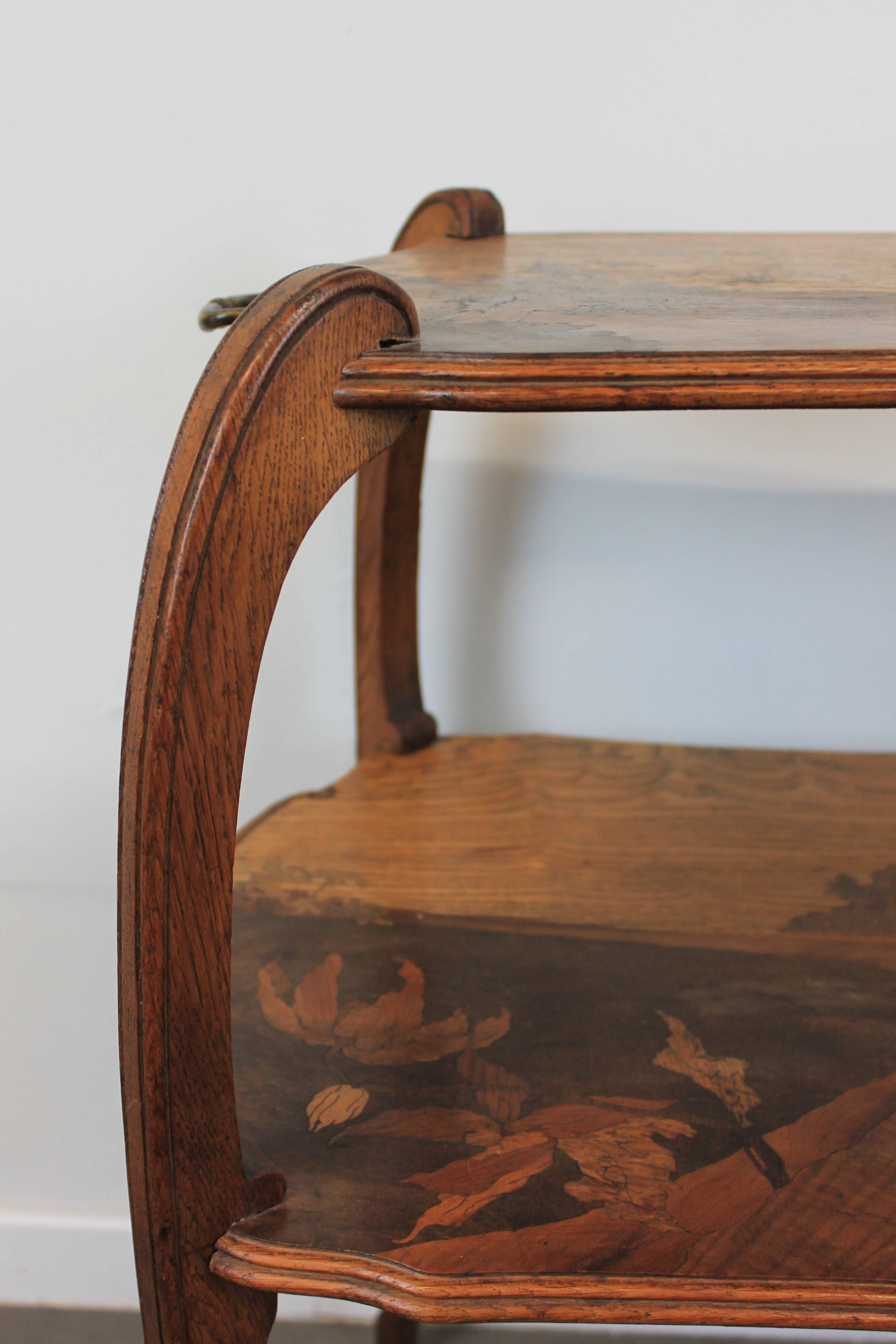 Louis Majorelle art nouveau tea table