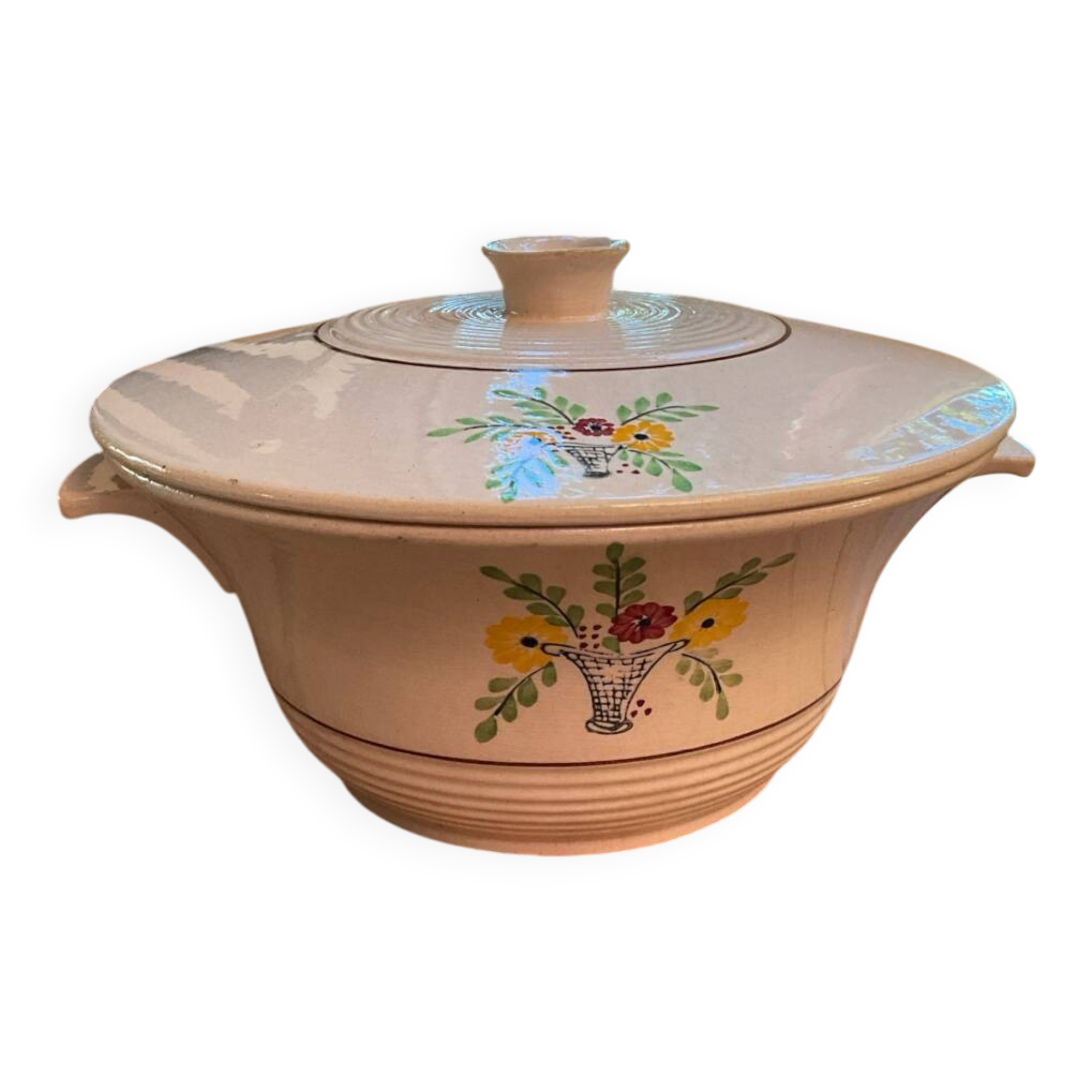 Petite soupière ancienne longwy