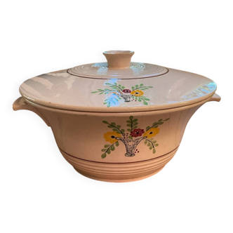 Small antique soup tureen Longwy