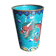 Bronze glass in partitioned enamels