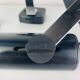 3 black metal and chrome vintage spotlights by Targetti