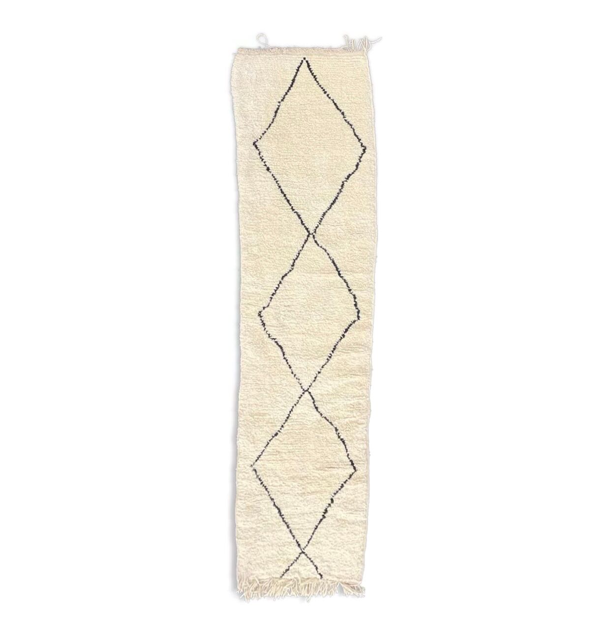 Carpet Beni Ourain Vintage corridor 80x350 cm