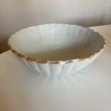 Enamelled earth godrons cup Vieux Moustiers 19th
