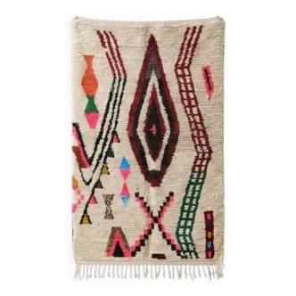 Colourful Azilal Moroccan rug 180x280 cm