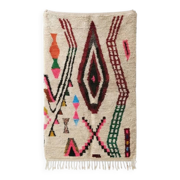 Colourful Azilal Moroccan rug 180x280 cm