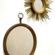 Duo of Vintage Golden SUN MIRRORS