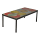 Rare ceramic coffee table by Roger Capron, Vallauris, 1960.