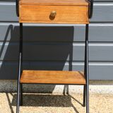 dark bedside table 1960