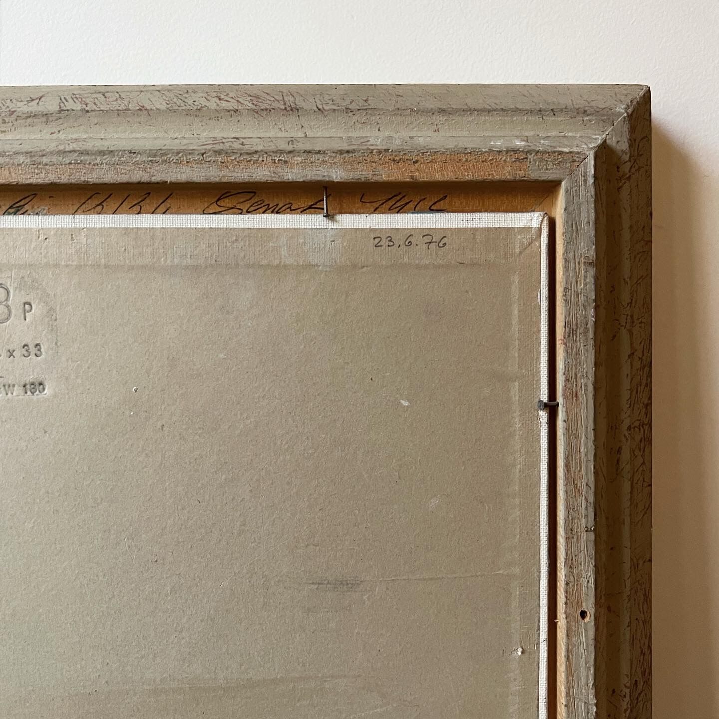 Winter atmosphere by Robert Germain - Oil on cardboard