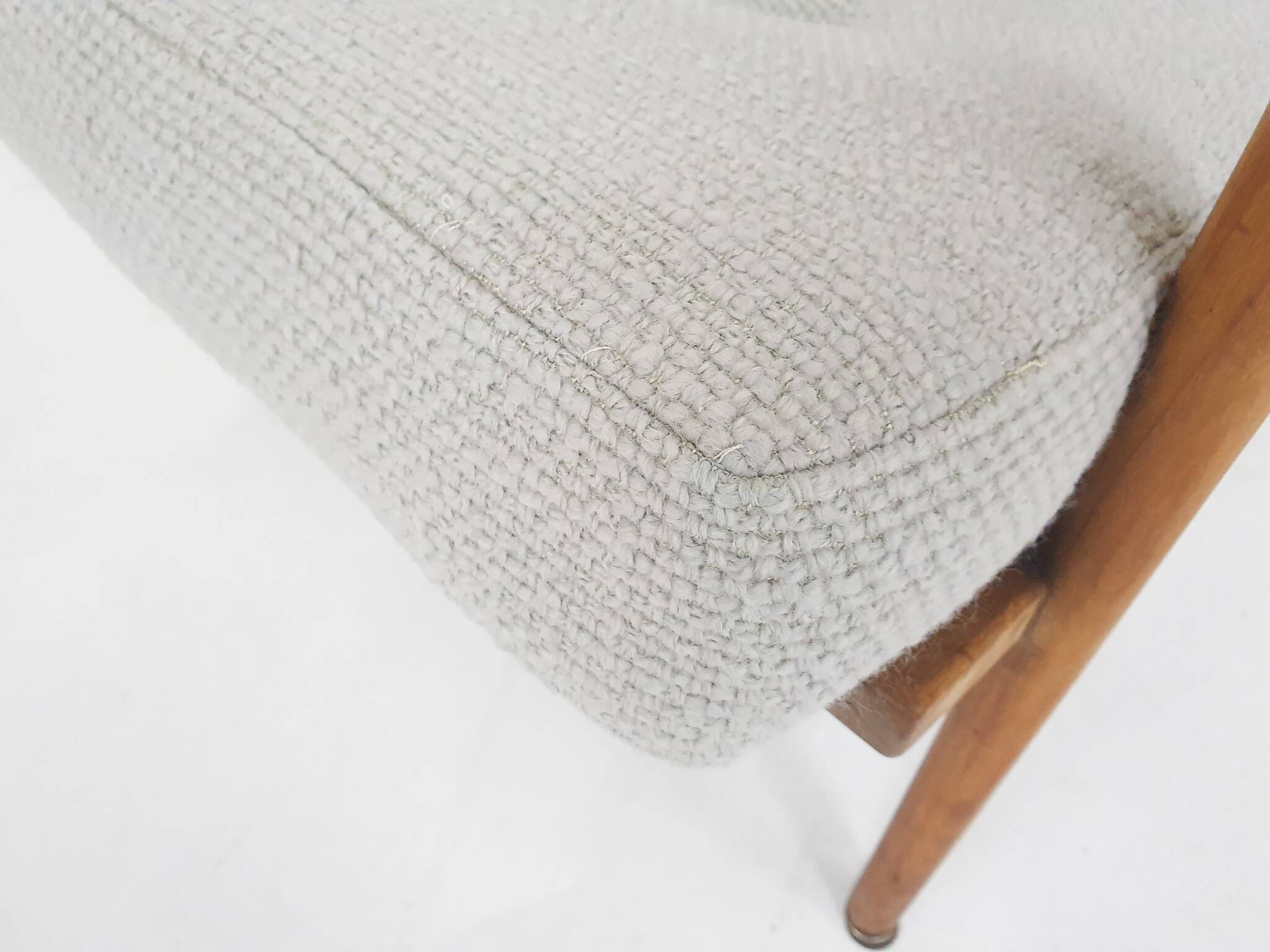 Solid oak antique dining chairs, with hand carved back rests. The chairs have no screws only wooden