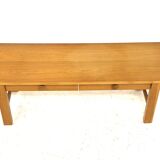 Banc minimaliste en chêne, Suède, 1960