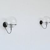 Frank Ligtelijn 'Raindrop' sconces RAAK The Netherlands 1970
