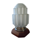 Lampe verre année 30 art déco
