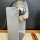 Pair of Eyeball lamps in chrome metal and aluminium