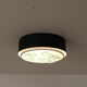 1950s ceiling light with glass made by Raak in the Netherlands