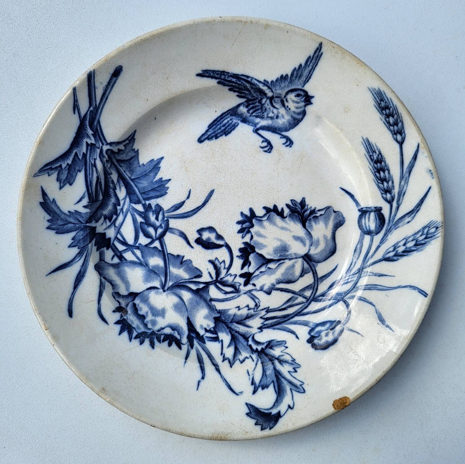 BFK Flora & Vögel Ironstone Plate