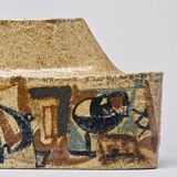 Fireclay vase by Les Argonautes, France 1960