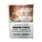 Still life exhibition poster 1980