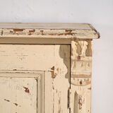 Petite armoire blanche ancienne (vers 1920) #51