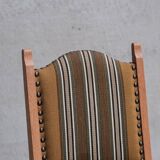 Danish Mid-Century Oak Upholstered Dining Chairs (6)