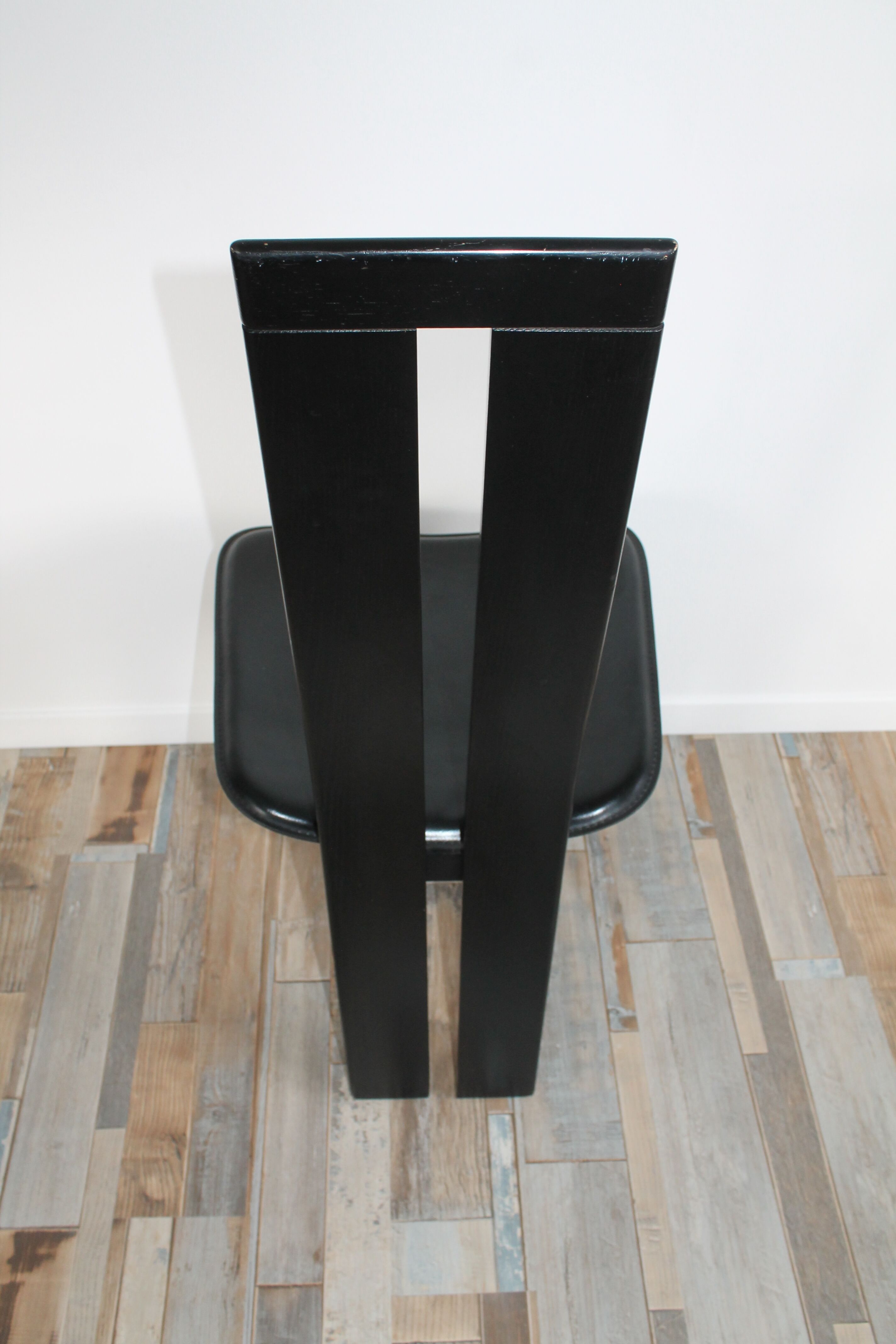 Lot 6 chairs Pietro Constantini circa 1970 Italy