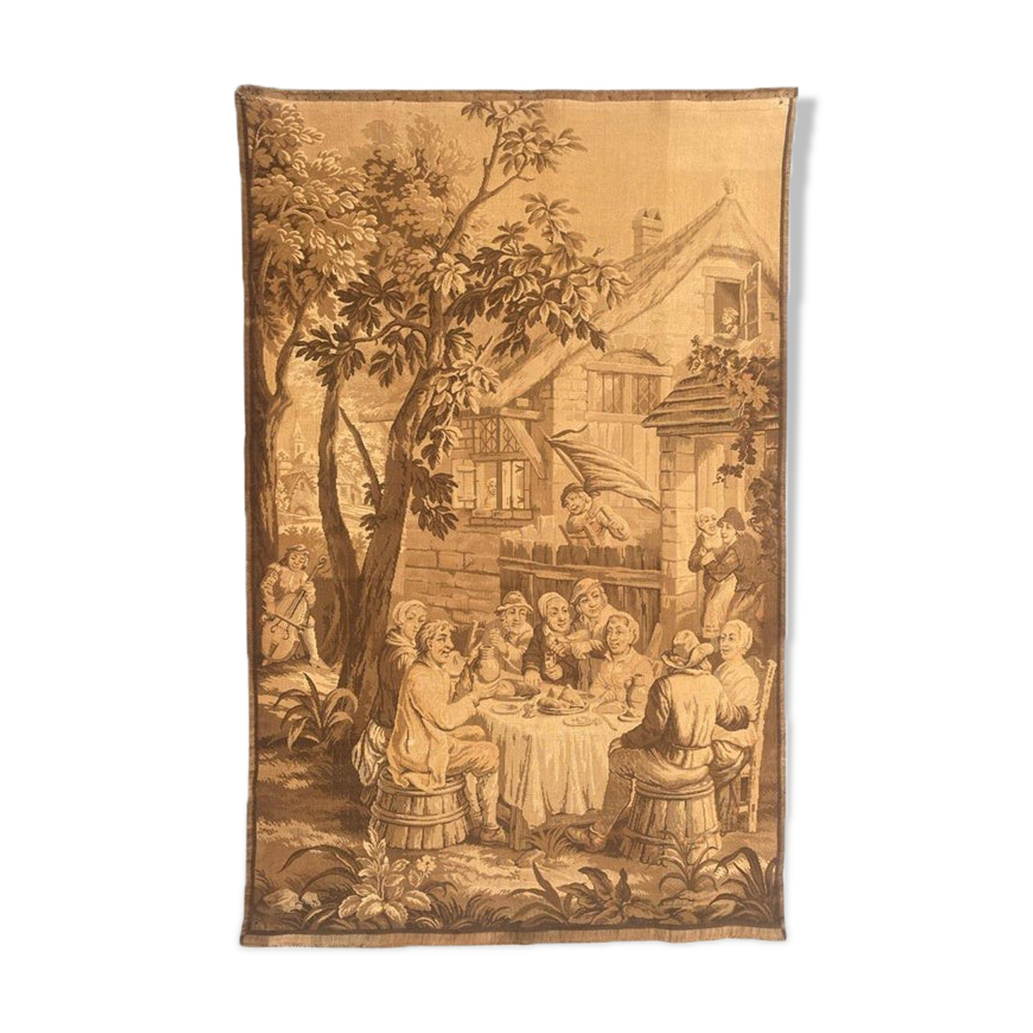 Ancient French tapestry