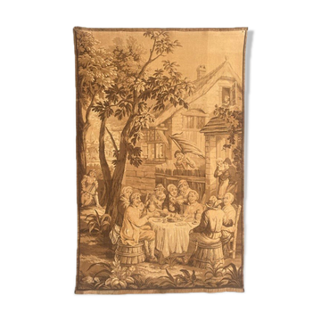 Ancient French tapestry