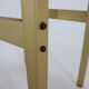 1960s italian brass and glass side table